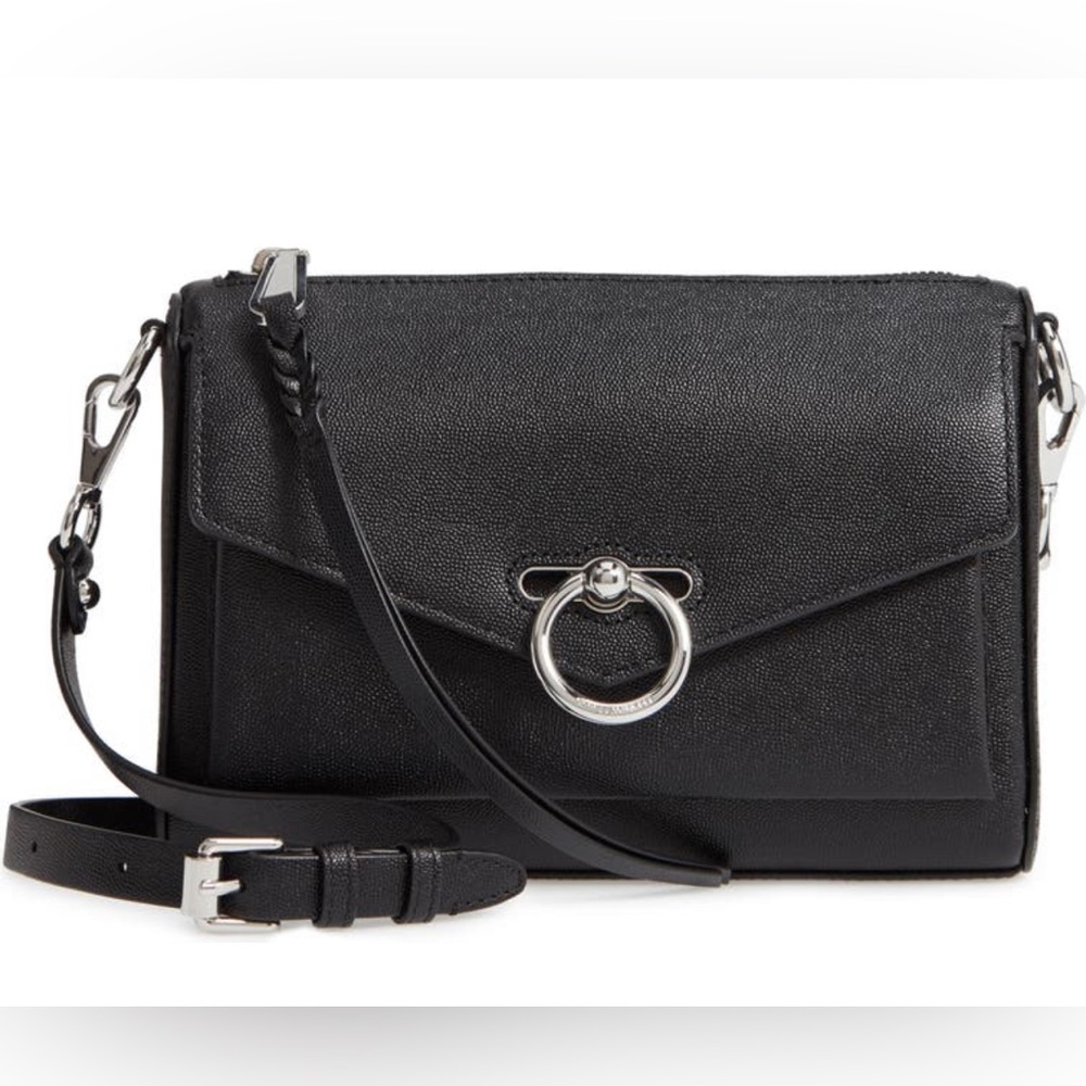 Rebecca Minkoff tomato Red Cross body, outside like new some use inside